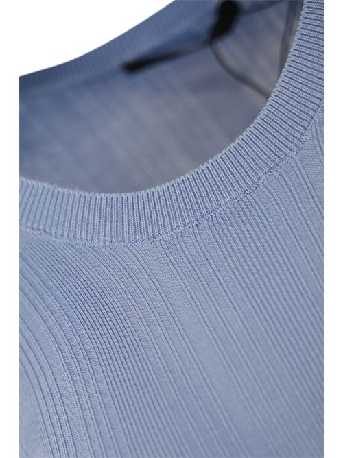 Top Ceylon in filato di viscosa Celeste WEEKEND MAX MARA | 2515361012600009